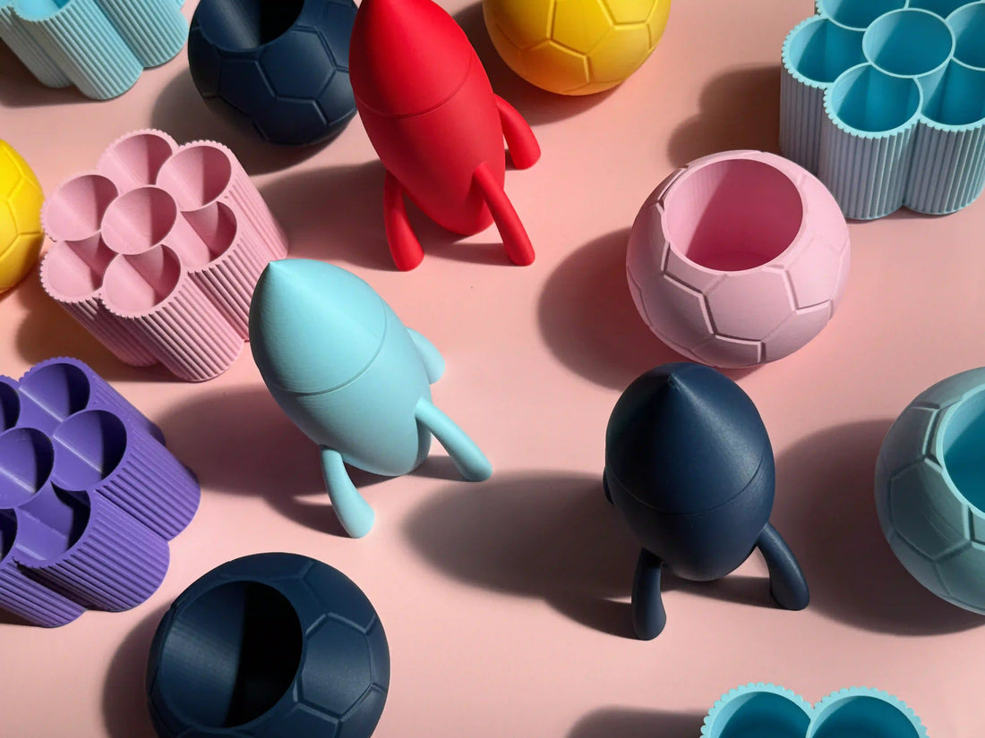 Bunte Stifteboxen Kollektion für Kinder
