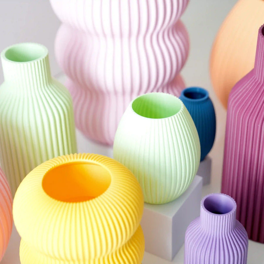 Verschiedene bunte 3d Vaen
