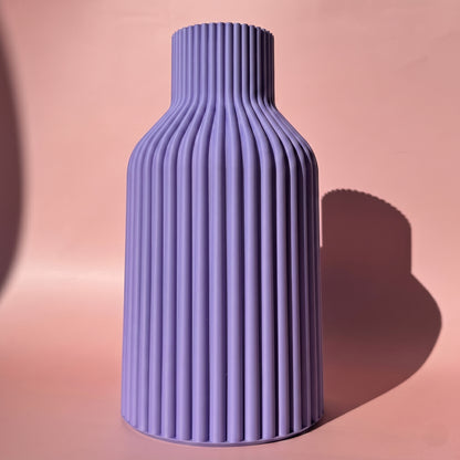 Lila 3D Druck Vase Kaja von tryk.design