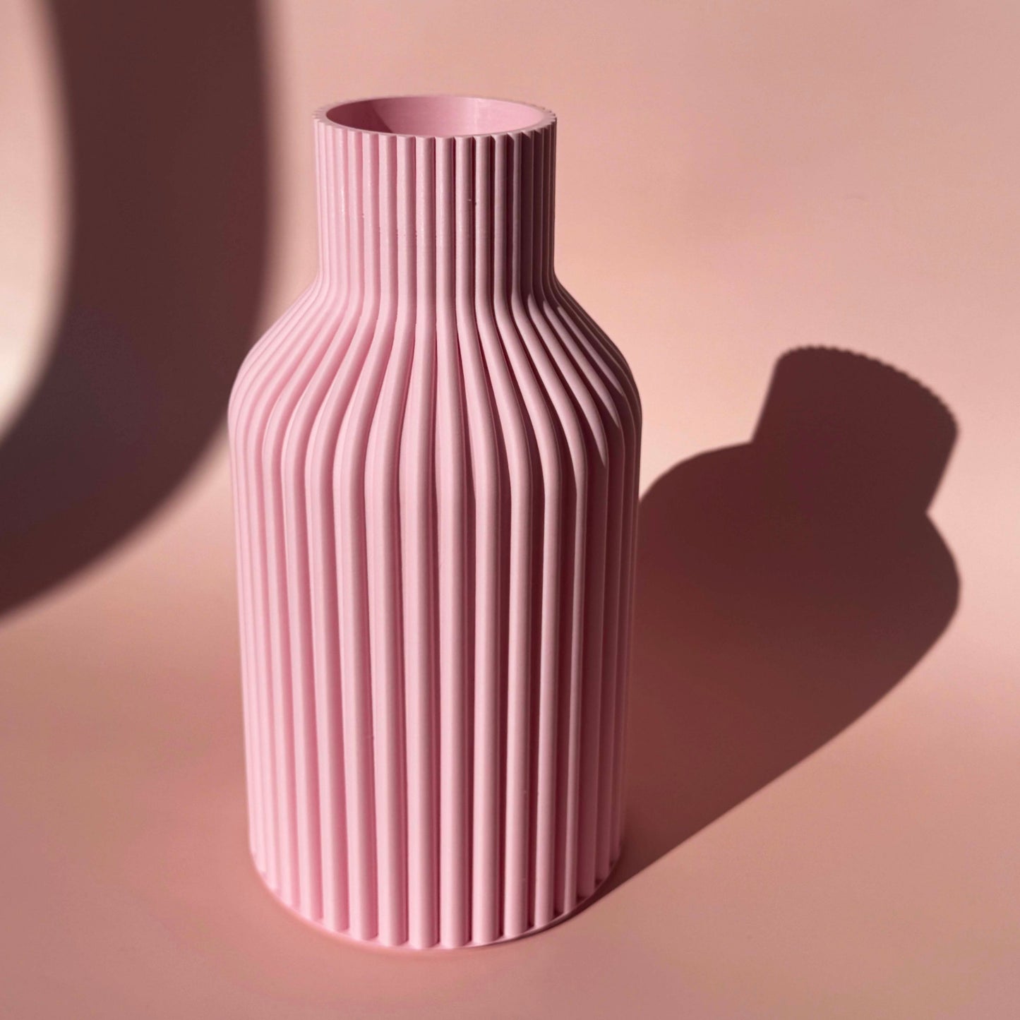 Pinke 3D Druck Vase Kaja 
